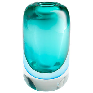 Ophelia Vase Blue 10303 Cyan Design