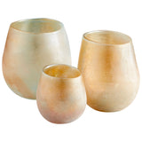 Oberon Vase Amber Scavo 10305 Cyan Design