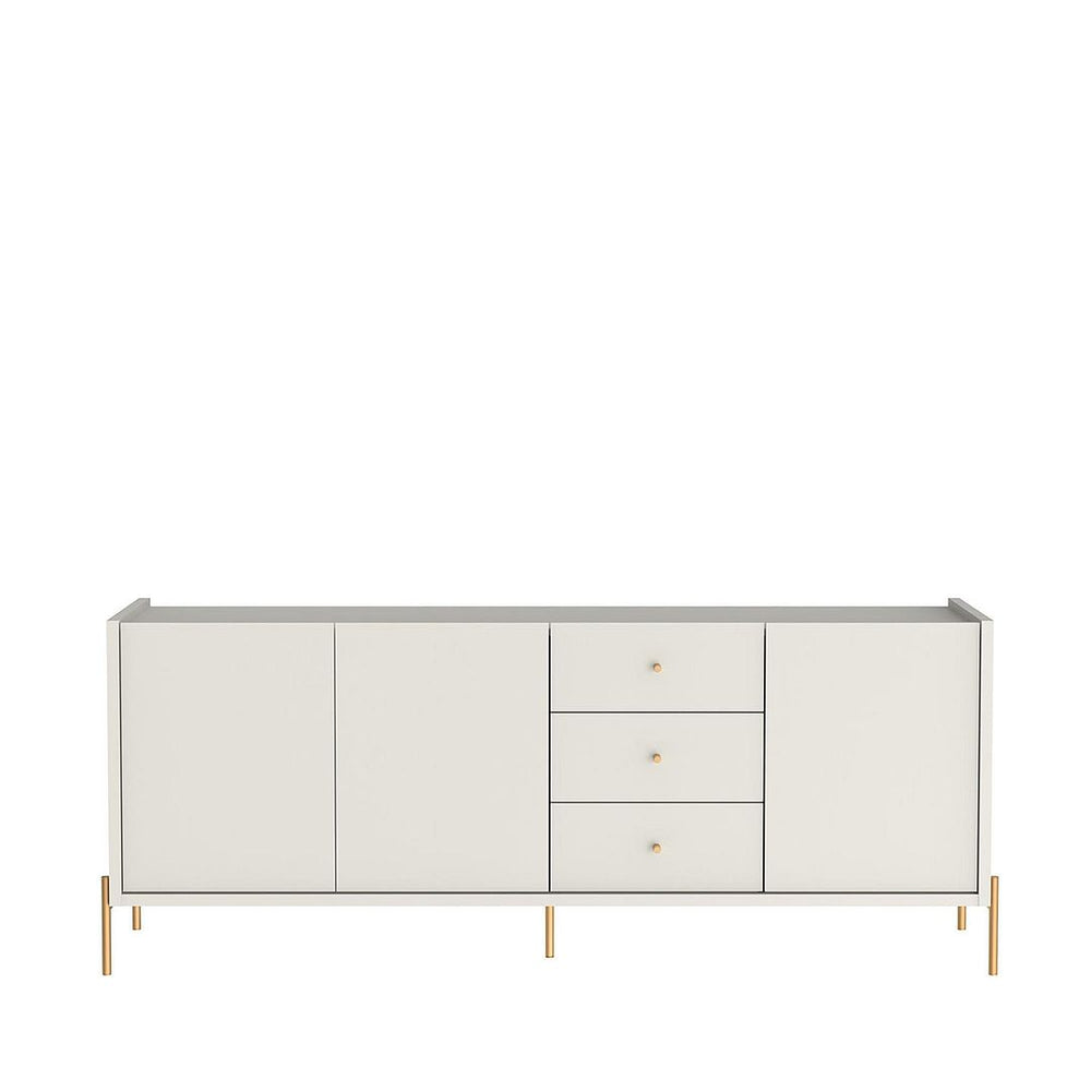 Jasper 72.51 Sideboard in Off White Matte 1031251 Manhattan Comfort