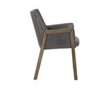 Bernadette Dining Armchair - Kendall Grey 103154 Sunpan