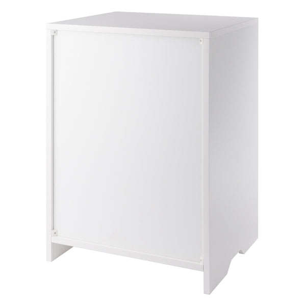 Winsome Wood Nova 1-drawer Storage Cabinet - Stylish White Organizer For Home Office, Garage, Or Bedroom Use White Composite Wood 10315-winsome-wood