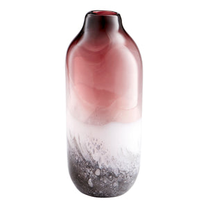 Perdita Vase Purple and White 10321 Cyan Design