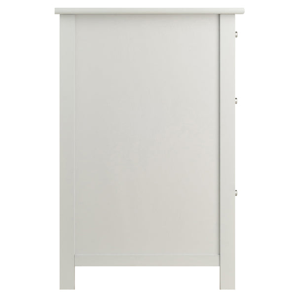 Winsome Wood Delta Home Office File Cabinet In White - Stylish Storage Solution For Organized Workspaces! White Composite Wood 10321-winsome-wood