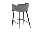 Griffin Counter Stool - Town Grey / Roman Grey 103245 Sunpan