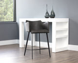 Griffin Counter Stool - Town Grey / Roman Grey 103245 Sunpan