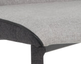 Renee Counter Stool - Armour Grey / Dark Slate 103307 Sunpan