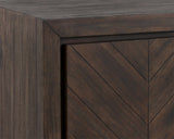 Greyson Media Console and Cabinet - Smoke Acacia 103369 Sunpan