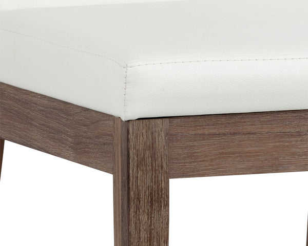 Branson Dining Chair - White 103399 Sunpan