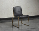 Anton Dining Chair - Vintage Black 103413 Sunpan