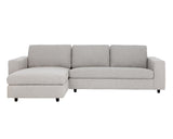 Ethan Sofa Chaise - Laf - Marble 103421 Sunpan