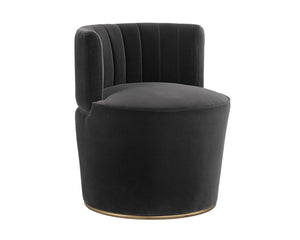 August Lounge Chair - Shadow Grey 103495 Sunpan