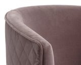 Cornella Dining Armchair - Blush Purple 103497 Sunpan