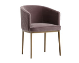 Cornella Dining Armchair - Blush Purple 103497 Sunpan