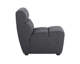 Cornell Modular - Armless Chair - Polo Club Kohl Grey 103503 Sunpan