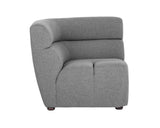 Cornell Modular - Corner Chair - Polo Club Kohl Grey 103504 Sunpan