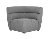 Cornell Modular - Corner Chair - Polo Club Kohl Grey 103504 Sunpan