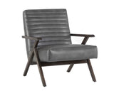 Peyton Lounge Chair - Cantina Magnetite 103522 Sunpan