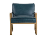 Kristoffer Lounge Chair - Vintage Peacock Leather 103523 Sunpan