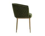 Cornella Dining Armchair - Forest Green 103524 Sunpan