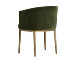 Cornella Dining Armchair - Forest Green 103524 Sunpan