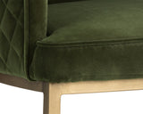 Cornella Dining Armchair - Forest Green 103524 Sunpan