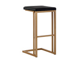 Boone Barstool - Champagne Gold - Onyx 103643 Sunpan