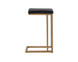 Boone Counter Stool - Champagne Gold - Onyx 103644 Sunpan