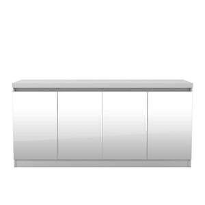 Viennese 2.0 Sideboard in White Gloss 103652 Manhattan Comfort