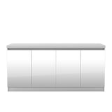 Manhattan Comfort Viennese Contemporary - Modern Sideboard White Gloss 103652