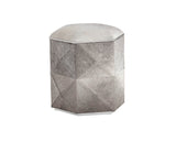 Ashanti Storage Ottoman - Small - Silver - Grey 103762 Sunpan