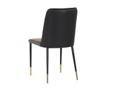 Klaus Dining Chair - Sparrow Grey / Napa Black 103787 Sunpan