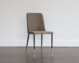 Klaus Dining Chair - Sparrow Grey / Napa Black 103787 Sunpan