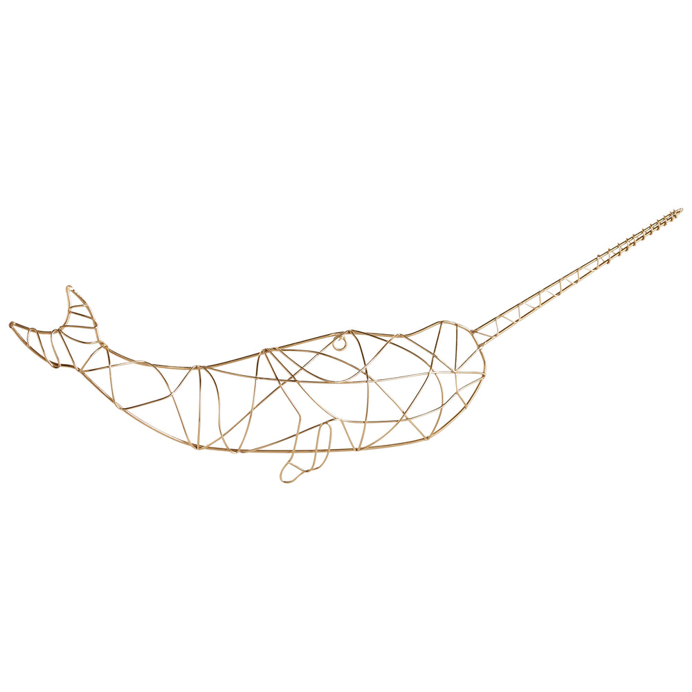 Gnarly Wall Art Gold 10390 Cyan Design