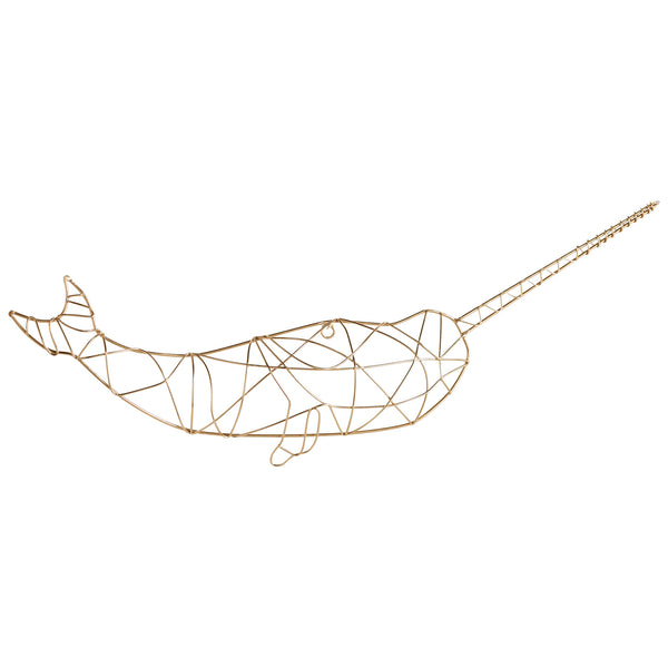 Gnarly Wall Art Gold 10390 Cyan Design