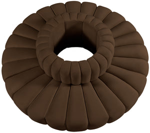 Arc Brown Velvet Modular Sofa 103Brown-S8D Meridian Furniture