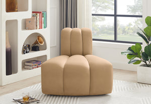 Arc Camel Velvet Reverse Corner 103Camel-RC Meridian Furniture