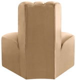 Arc Camel Velvet Reverse Corner 103Camel-RC Meridian Furniture