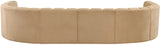 Arc Camel Velvet Modular Sofa 103Camel-S10A Meridian Furniture