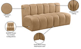 Arc Camel Velvet Modular Sofa 103Camel-S2A Meridian Furniture