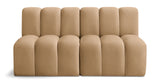 Arc Camel Velvet Modular Sofa 103Camel-S2A Meridian Furniture