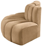 Arc Camel Velvet Modular Sofa 103Camel-S3E Meridian Furniture