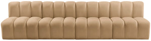 Arc Camel Velvet Modular Sofa 103Camel-S4E Meridian Furniture