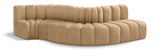 Arc Camel Velvet Modular Sofa 103Camel-S5B Meridian Furniture