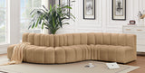 Arc Camel Velvet Modular Sofa 103Camel-S6A Meridian Furniture