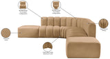 Arc Camel Velvet Modular Sofa 103Camel-S7A Meridian Furniture