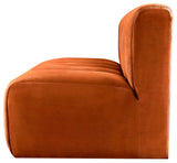 Arc Cognac Velvet Modular Sofa 103Cognac-S2A Meridian Furniture