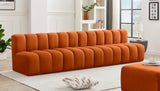 Arc Cognac Velvet Modular Sofa 103Cognac-S4E Meridian Furniture