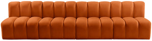 Arc Cognac Velvet Modular Sofa 103Cognac-S4E Meridian Furniture
