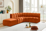 Arc Cognac Velvet Modular Sofa 103Cognac-S5C Meridian Furniture