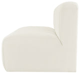 Arc Cream Velvet Modular Sofa 103Cream-S2A Meridian Furniture